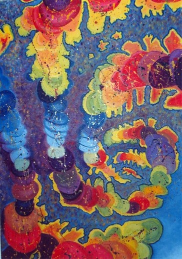Muhteşem Virüs - I 70X100 cm - 1996