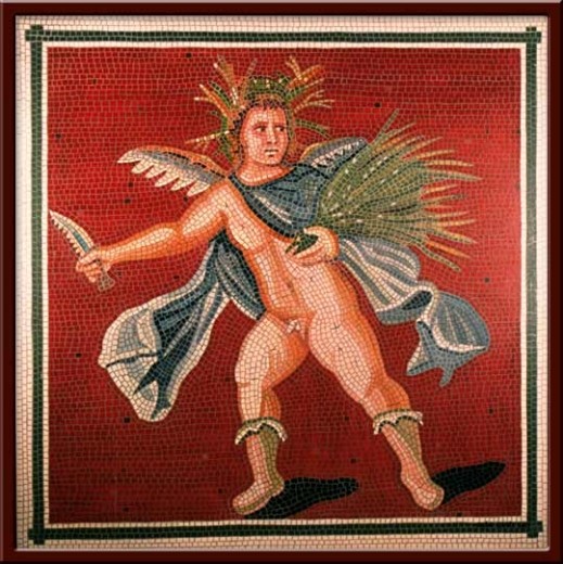 Yaz Mevsimi Tanrısı (The Summer Goddess) 110X110 cm - 2003 