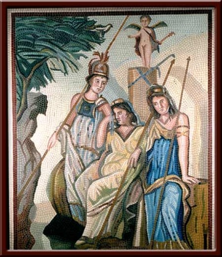 Üç Güzeller (Three Graces) 117X139 cm - 2003