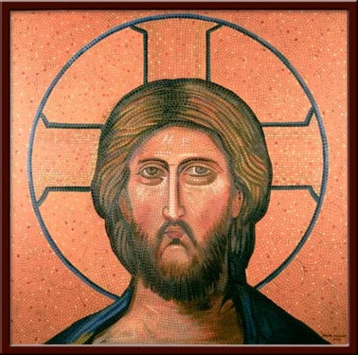 İsa Peygamber (Jesus Christ) 110X110 cm - 2004 