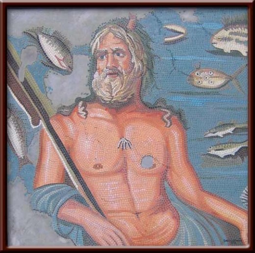 Okyanus (Okeanos) 110X110 cm - 2004 