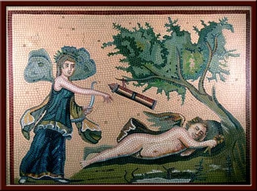 Eros ve Psyche (Eros and Psyche) 100X130 cm - 2004 