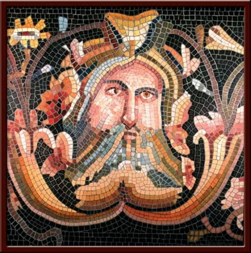 Maske Betimi (Depiction of a Mask) 110X110 cm - 2003 