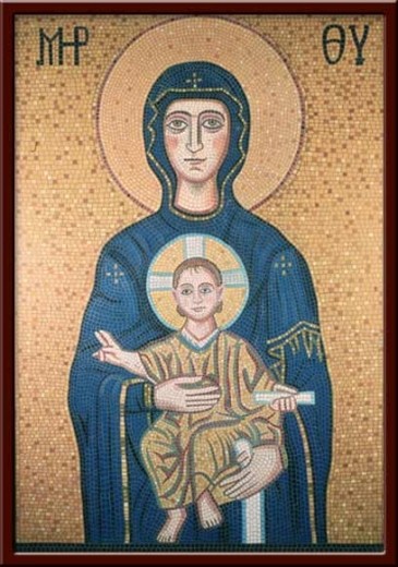 Meryem ve Çocuk İsa (Madonna and the infant Christ) 100X130 cm - 2003