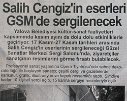 Basında Salih Cengiz