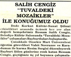 Basında Salih Cengiz