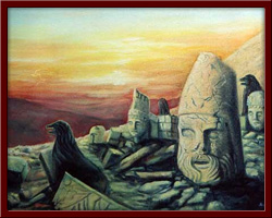 Nemrut Dağı 50X70 cm - 1999