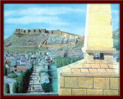 Şair Zihni Anıtı ve Bayburt 150X100 cm - 1997