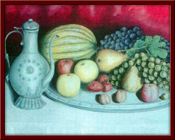 Gümüşlü Natürmort 100X70 cm - 1996