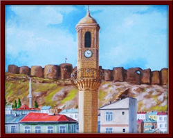 Bayburt Saat Kulesi 60X90 cm - 2008