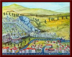 Bergama Şehir İllüstrasyonu