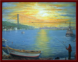 Boğaz'a bir bakış - 50x60 cm 2010