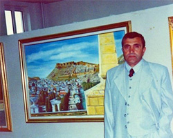 3.Dede Korkut Kültür Şenlikleri kapsamında gerçekleştirilen sergiden bir kare.