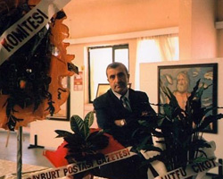 Tuvaldeki Mozaikler sergisinden bir kare.