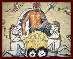 Poseidon'un Atları (The Horses of Poseidon) 100X130 cm - 2004 